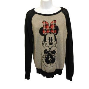 Juniors Disney Minnie Mouse Sweater  RN: 55219 Sz. L